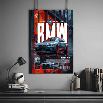BMW M4 Poster