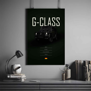 Mercedes G 63 AMG Poster | Mercedes Poster | Automotive Poster