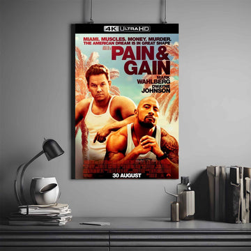 Pain & Gain Poster | Movie Poster | Hollywood Movie Posters #128