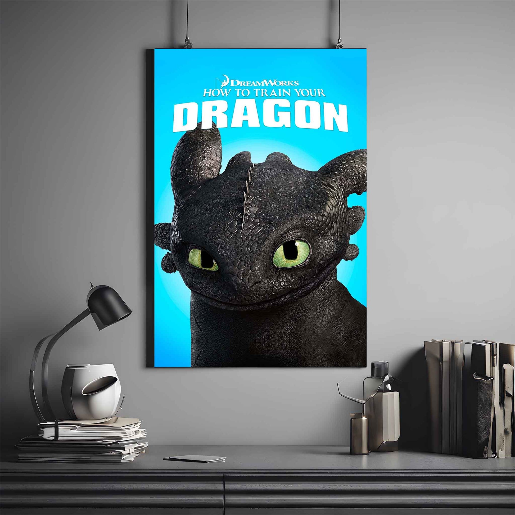 How to Train Your Dragon Poster | Movie Poster | Hollywood Movie Posters #70
