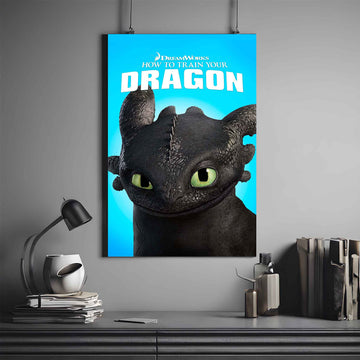 How to Train Your Dragon Poster | Movie Poster | Hollywood Movie Posters #70