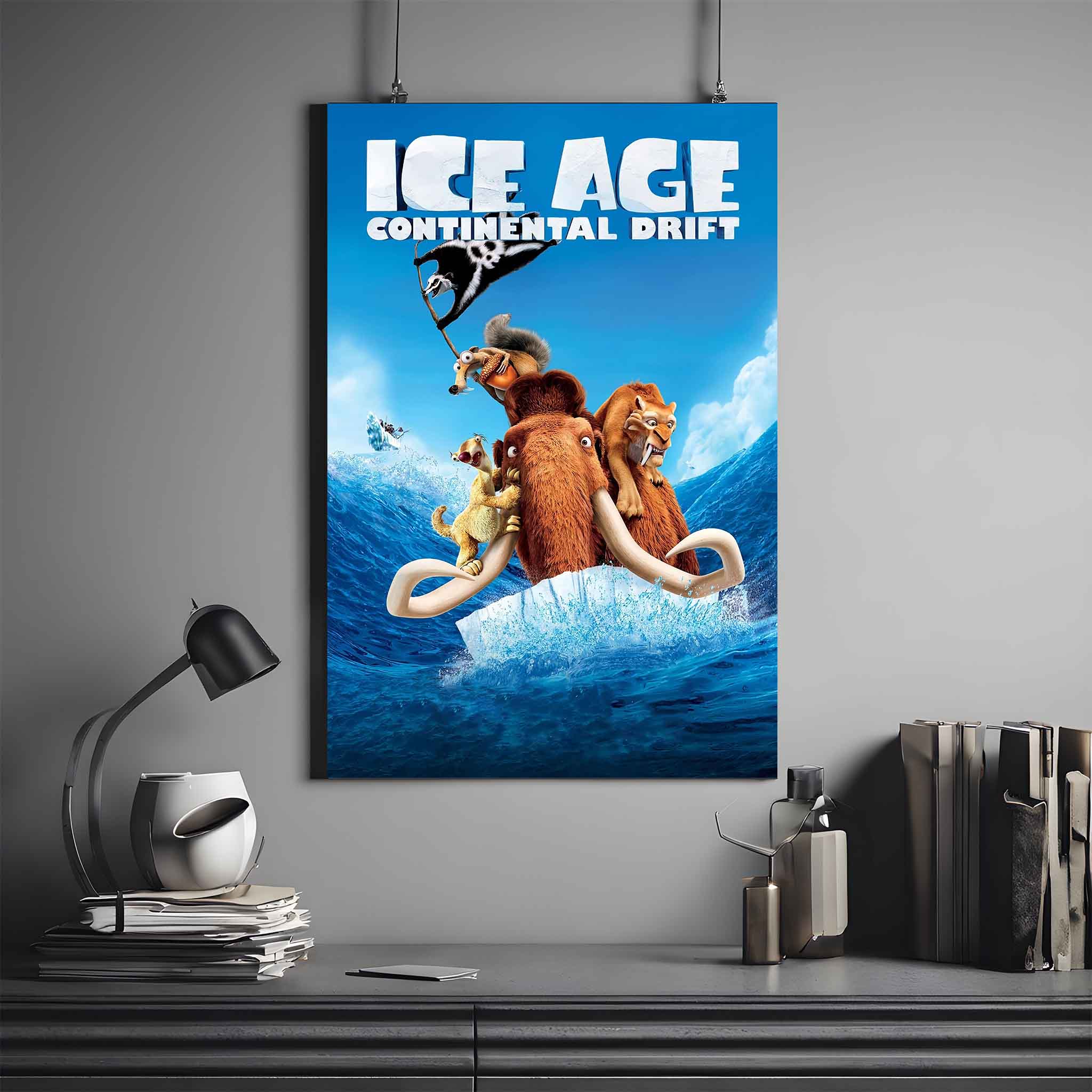 Ice Age Continental Drift Poster | Movie Poster | Hollywood Movie Posters #75