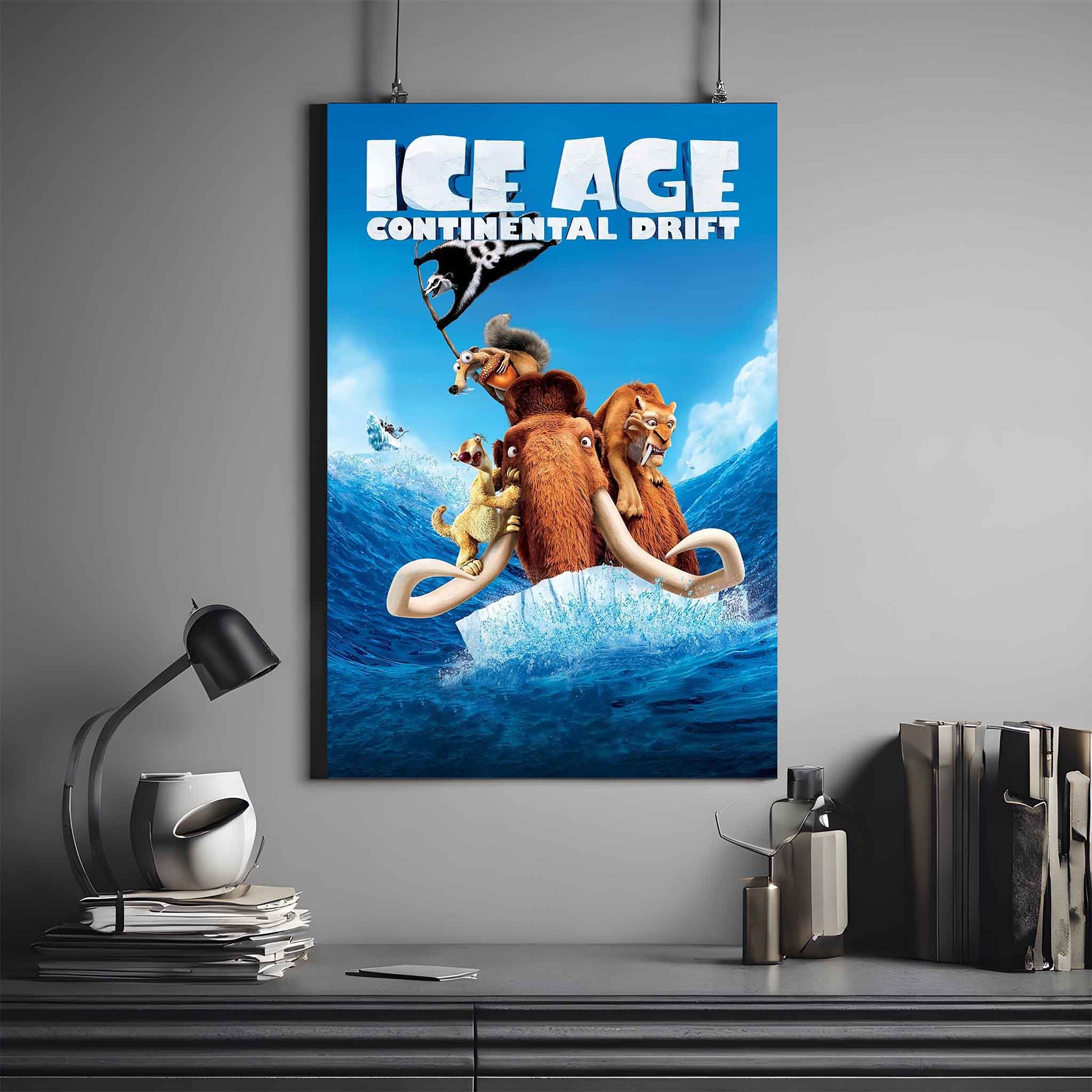 Ice Age Continental Drift Poster | Movie Poster | Hollywood Movie Posters #75