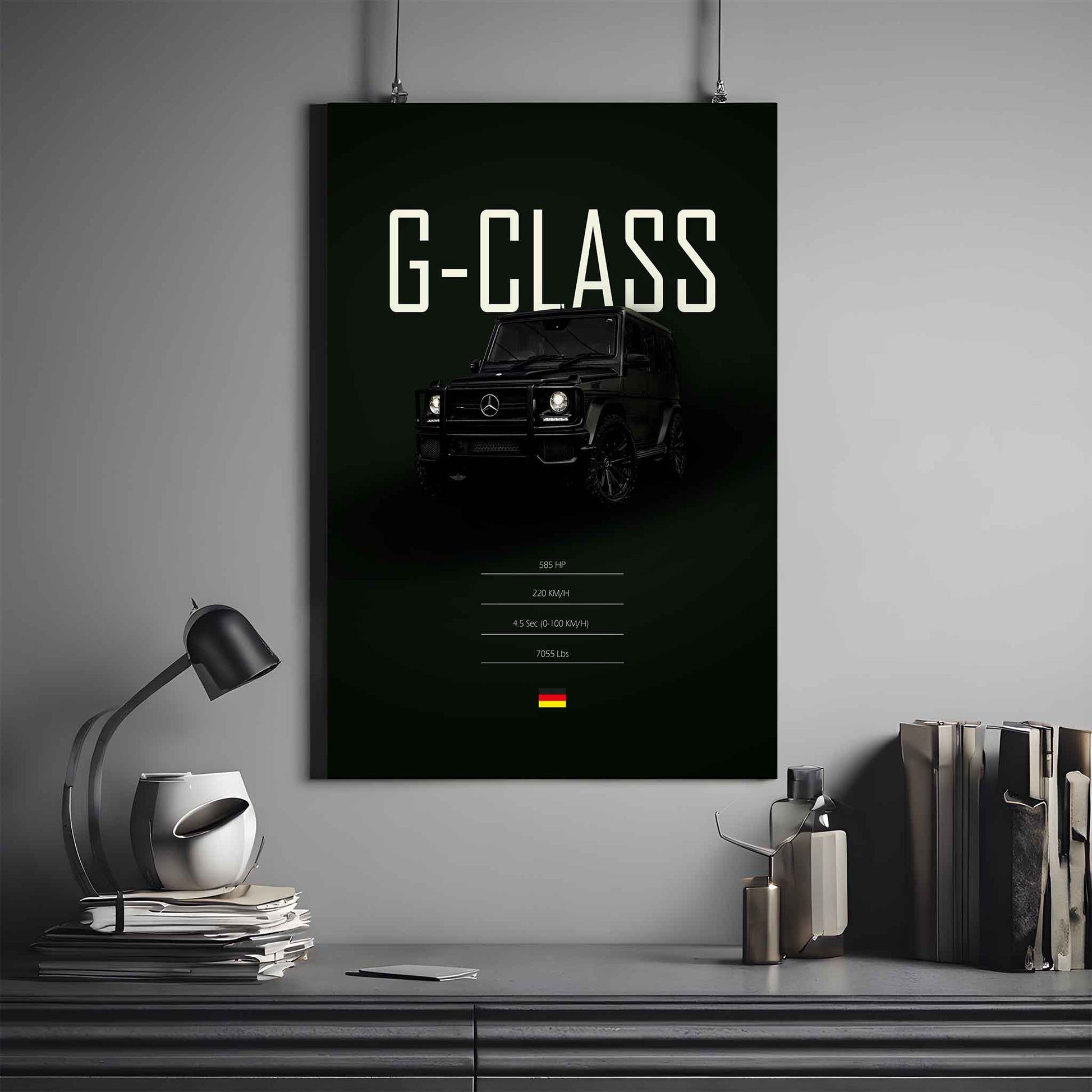 Mercedes G 63 AMG Poster | Mercedes Poster | Automotive Poster 