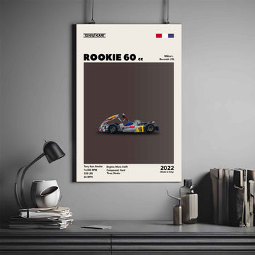Rookie 60 Poster | Automotive Poster | Car Poster
