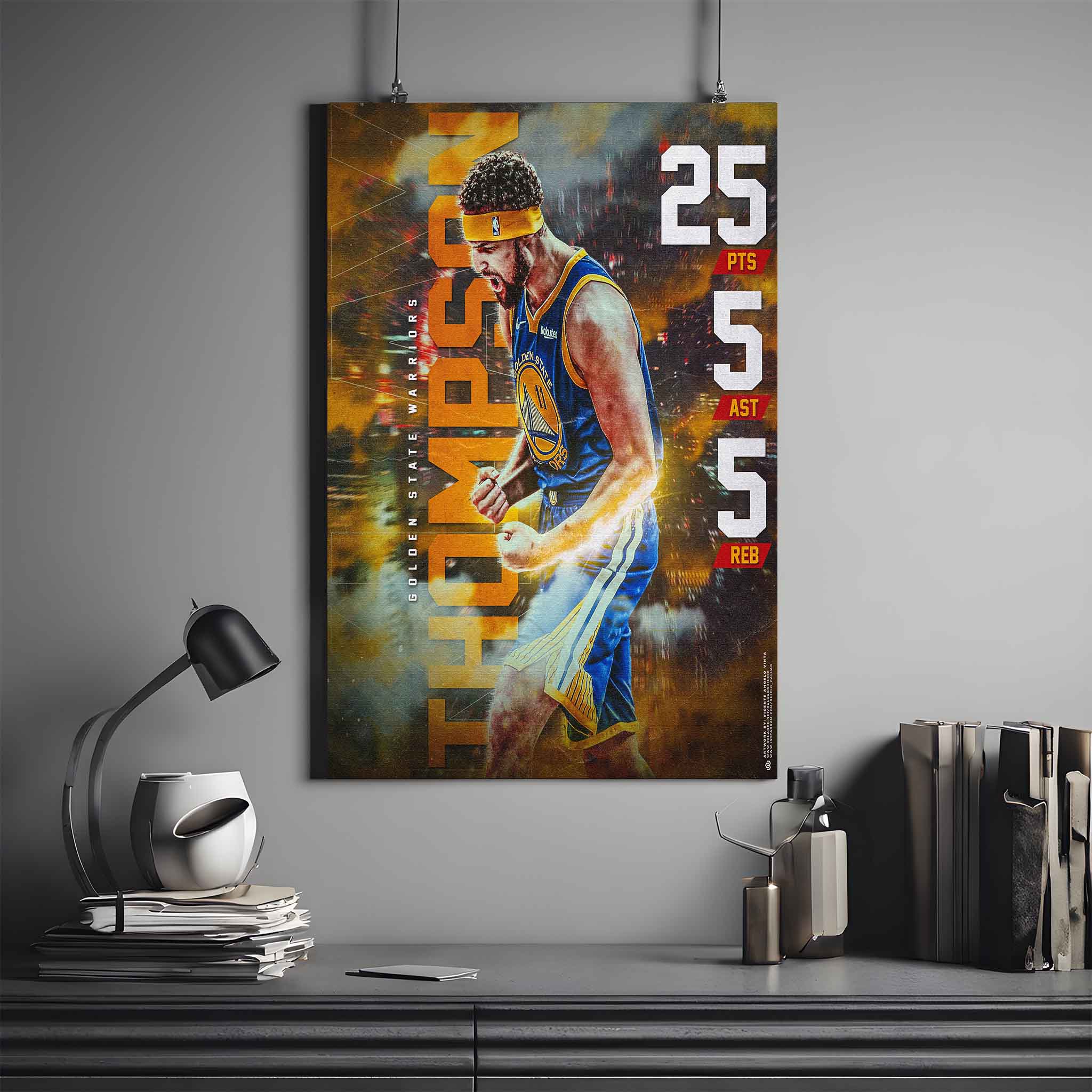 KLAY THOMPSON POSTER X SG | NBA POSTER #29 | BASKETBALL POSTER