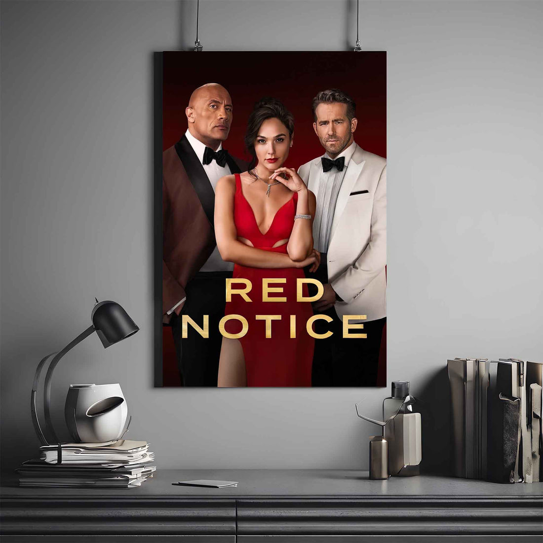 Red Notice Poster | Movie Poster | Film Posters #48