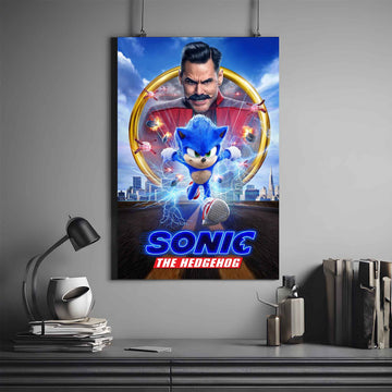 Sonic the Hedgehog Poster | Movie Poster | Film Posters #53