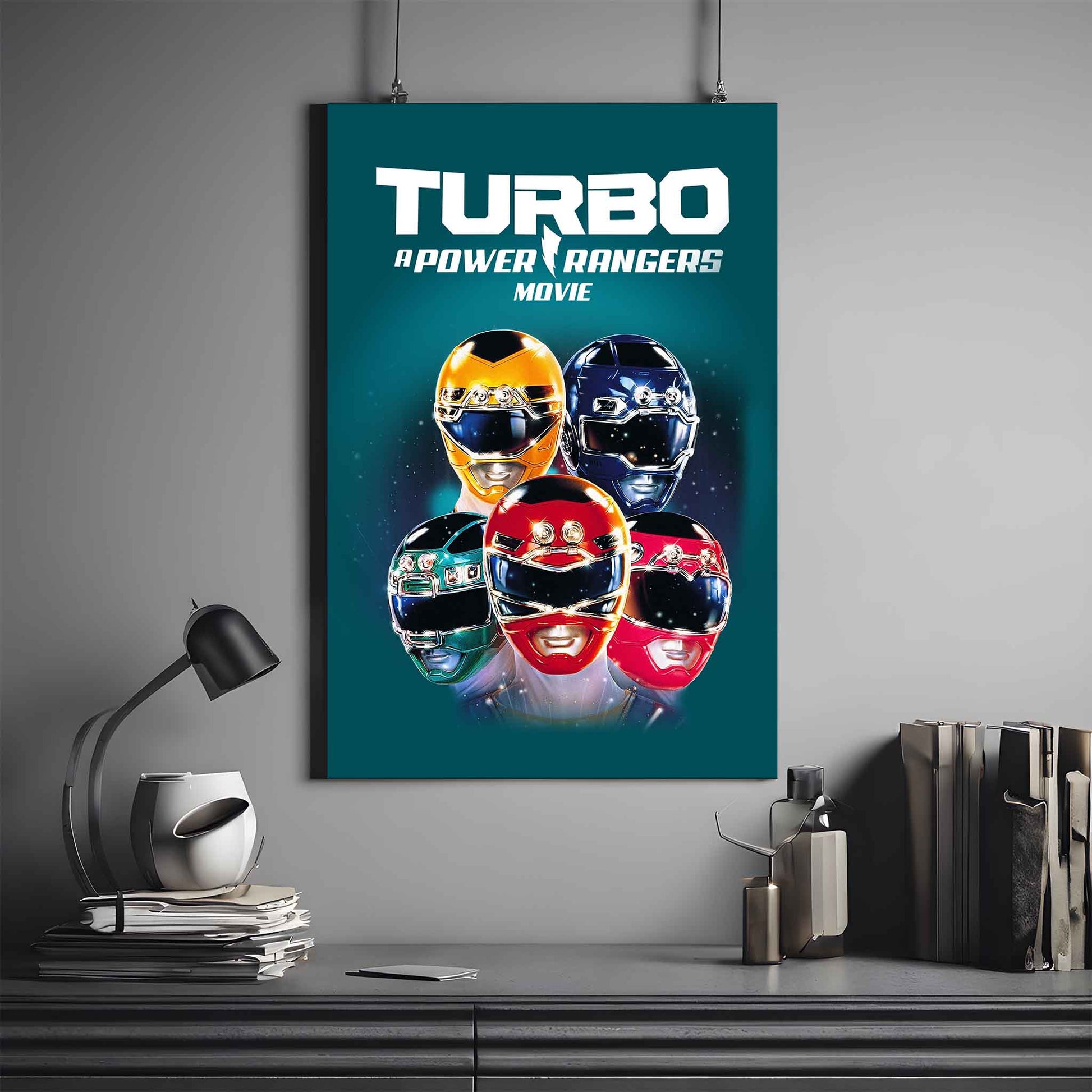 Turbo A Power Rangers Movie Poster 